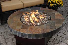 Oriflamme Fire Table Sante Fe Mosaic Stone Gas Fire Pit New Gas Fire Pits Outdoor Propane Fire Pit Table Gas Fire Pit Table