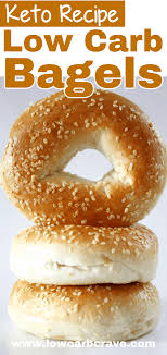 The Perfect Low Carb Keto Bagels Recipe Low Carb Bagels Keto Bagels Low Carb Keto