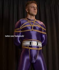 tiedupstuds on X: Aaron: Purple Superhero in Bondage video is now  available t.coh3x58wPnHS gaybondage shibari lycra bodysuits  amoresy cospaly superherofetish t.cou4D8Iy1G02  X