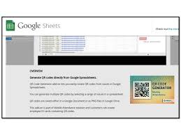 Componente Aggiuntivo Di Google Fogli Di Clacolo Che Permette Di Generare Codici Qr Generate Qr Codes Directly In Google Shee Qr Code Coding Google Education