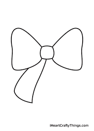 From below we draw the ends of the ribbon. Ribbon Drawing How To Draw A Ribbon Step By Step