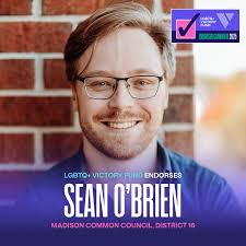 Sean O'Brien for Madison Common Council (@seanformadison) · Instagram  照片和Reels