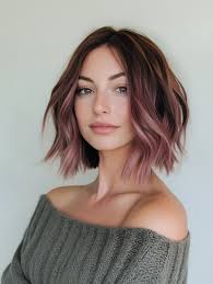 32 Stunning Chocolate Mauve Hair Ideas 2024 Including Color Dark Formulas  Balayage with Highlights