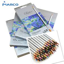 Marco Raffine Pensil Warna Drawing Sketches 24 Colors Multi Color Jakartanotebook Com