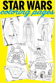 The original movie in 1977 (now known as episode 4) still holds its place as the 2nd highest grossing film of all time. Free Printable Star Wars Coloring Pages Play Party Plan