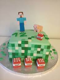 Gateau Minecraft Les Gateaux De Ka Gateau Minecraft Gateau Anniversaire Garcon Anniversaire Minecraft