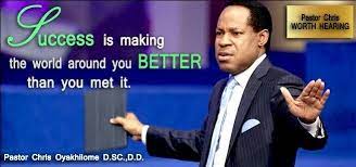 Pin By Timothy F Maduga On Ginosko Pastor Chris Chris Oyakhilome Uplifting Quotes