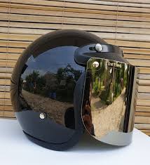 Skutershop jpn helm bogo retro sni klasik motif animasi. Helm Bogo Retro Dewasa Cat Polos Warna Hitam Glossy Dengan Kaca Datar Silver Lazada Indonesia
