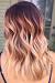 Deep Burgundy Burgundy And Blonde Hair