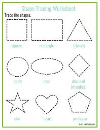 Check spelling or type a new query. Tracing Preschool Worksheets Shapes Novocom Top