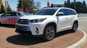 Tailgate/rear door lock included w/power door locks. 2017 Toyota Highlander Limited Awd Panoramic Roof Ac Seats Remote Starter Youtube