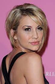 Silky and sleek is the primary concept of the hairstyle. Chelsea Kane Sultry Bob Sexy Layered Short Graduated Bob Haircut Hairstyles Weekly