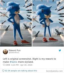 Live Action Sonic The Hedgehog Memes Sonic Character Design Sonic The Hedgehog