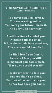 Related Image Grief Quotes Goodbye Poem Sayings