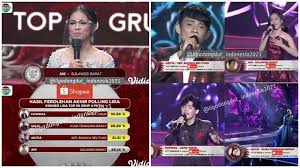 Sebanyak 21 duta provinsi masih terus melanjutkan perjuangannya memperebutkan piala bergilir kompetisi indosiar seluruh duta provinsi diminta akan tampil dua kali yakni berkolaborasi dengan sang juara menyanyikan lagu kemenangan. Hasil Lida 2021 Top56 Grup 4 Putih Siapa Tersenggol Tadi Malam Semua Duta Dapat 4 Standing Ovation Tribun Kaltim