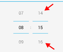 Show Timepicker With Minutes Intervals In Android Stack Overflow