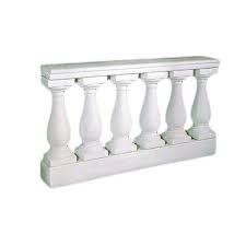 Balusters are the rail components used to provide infill for deck guardrails. Color Coated White Cement Railing Baluster For Home Rs 250 Piece Id 20236816612