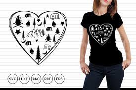 Download Heart Camping Digital Clipart For Design Camping Svg Cut Files Heart Camping Svg Dxf Png Instant Files Download Svg Print Or More Paper Party Kids Craft Supplies Tools Tripod Ee
