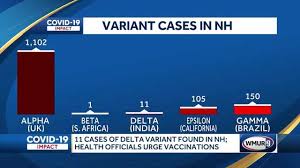 It was termed delta variant by who under a new naming system introduced on 31 may 2021. Delta Covid 19 Variant First Spotted In India Found In Nh
