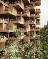 Penda Konzipiert Ein Hochhaus Aus Holz Den Mitarbeitern Des Chinesischen Architektenburos Penda Sind Die Vielen Hochh Hochhaus Grune Architektur Wolkenkratzer