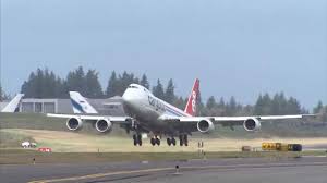 While the 747s haven't carried livestock yet, qatar's other freighters. New 747 8 Freighter Goes Right Into Service Youtube