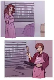 Anakin Cooking Breakfast To Padme How Sweet Anidala Fanart Star Wars Drawings Star Wars Humor Star Wars Art