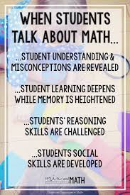 Math Talk In The Classroom Part 1 Mix And Math Math Talk Math Discourse Upper Elementary Math