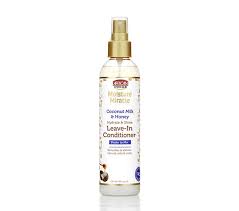 The creamy formula protects and conditions your natural black hair while efficiently removing tangles. Product Review African Pride Moisture Miracle Collection