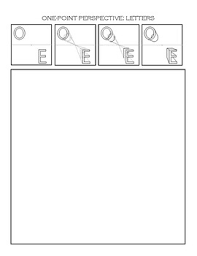 I will show you how to draw a 3d letter from a block letter drawing. One Point Perspective Letters Worksheets Teaching Resources Tpt