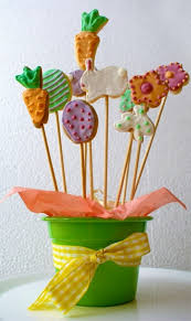 cookie bouquet for easter diyspins