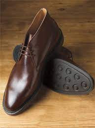 The Brecon Chukka Boot in Dark Brown - The Ben Silver Collection