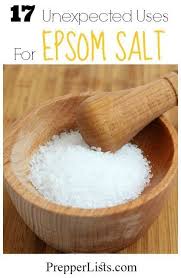 17 Unexpected Uses For Epsom Salt Salt Water Flush Water Retention Epsom Salt Uses