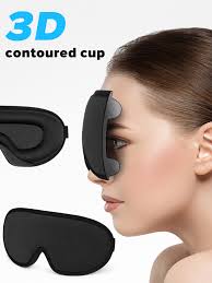 WGOCAUK Sleeping Mask, Sleeping Eye Mask for Women Men, 3D Contoured Cup  Sleeping Mask & Blindfold, Concave Molded Nighttime Sleeping Mask: Buy  Online at Best Price in UAE