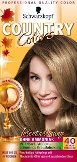 schwarzkopf country colors intensiv tonung 40 nevada dunkelblond in 2021 dunkelblond haartonung tonung