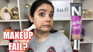 New Neutrogena Protect Tint Tinted Moisturizer Makeup Fail Youtube
