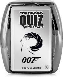 If you fail, then bless your heart. Top Trumps Quiz 007 James Bond Engelstalig Games Bol Com