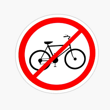 Check out our bike sticker selection for the very best in unique or custom, handmade pieces from our cycling accessories shops. No Cycling Stickers Redbubble