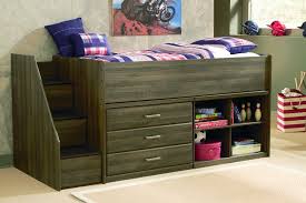 Juararo Twin Loft Bed W Lsf Strg Steps Twin Loft Bed Bookcase Bed Kid Beds