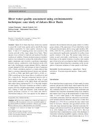 Maybe you would like to learn more about one of these? Pdf River Water Quality Assessment Using Environmentric Techniques Case Study Of Jakara River Basin Firuz Ramli Academia Edu