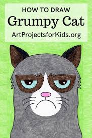 I'm having a total blast with this book! How To Draw Grumpy Cat Grumpy Cat Coloring Page