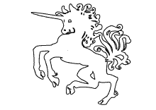 Schablonen einhorn einladung basteln vorlage. Ausmalbild Einhorn Fabelwesen Einhorner Unicorn