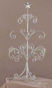 Metal christmas tree wrought iron spiral ornament display stand halloween metal 84inch black. Ornament Trees Christmas Ornament Stand And Hooks Hangers Multiple Arm Ornament Trees