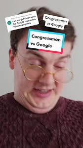 Replying to @shmeeev congressman vs Google #fyp #funny #impressions