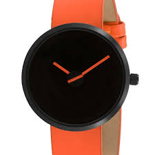 Sometimes Orange Watch By Denis Guidone Projects Watches Orange Watches Leather Watch Orange Leather