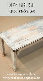 Dry Brush Painting Tutorial Sincerely Sara D Home Decor Diy Projects Dry Brush Painting Diy Decor Projects Painted Furniture