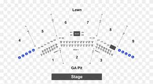 keybank pavilion seating chart hd png download 1050x550