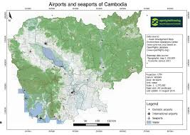 Geographic map of cambodia regional map of cambodia cambodia has an area of 181,035 square kilometres (69,898 square miles) and lies entirely within the tropics map of cambodia and travel information about cambodia brought to you by lonely planet. Layers Open Development Cambodia Odc