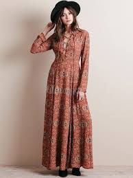 Vintage Floral Print Chiffon Maxi Dress Long Sleeve Plus Size Cross Front Floral Print Chiffon Maxi Dress Long Sleeve Chiffon Maxi Dress Long Sleeve Maxi Dress