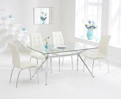 Vintage daystorm dining table with six chairs. Glass Dining Table Sets To Maximise Your Small Space Mysmallspace