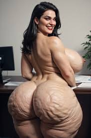 Upscale, Gilf, Huge Titswith Big Brown Areola And Freckles AI Porn